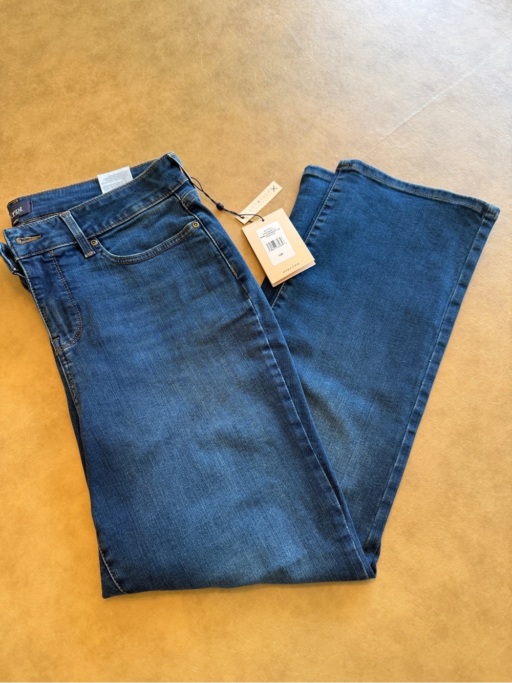 NYDJ Women's Dark Blue Flare Jeans